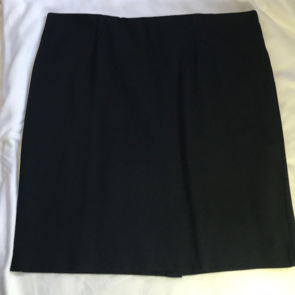 J. Jill black stretch pencil skirt
